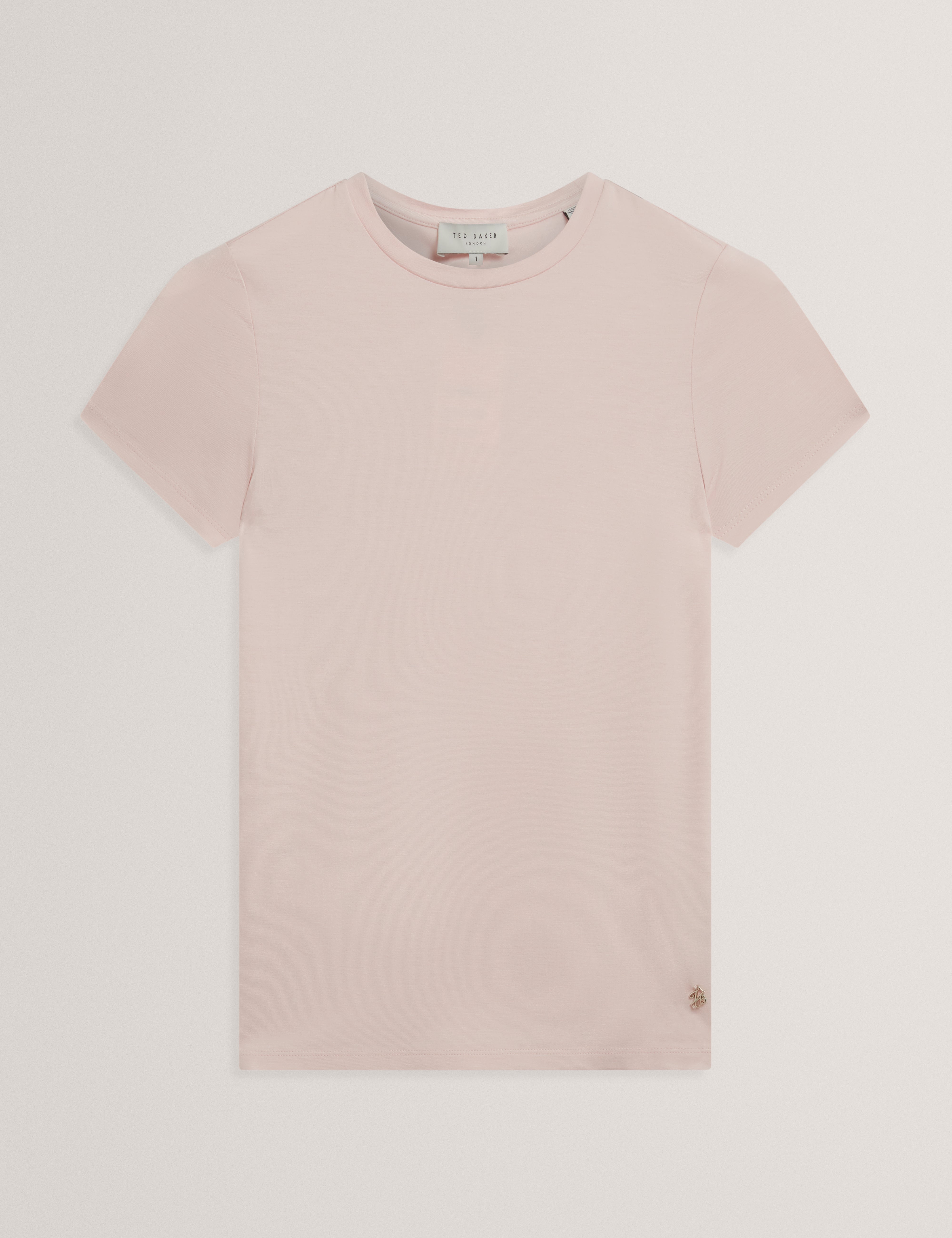 LARNAA: Short Sleeve Fitted Tee