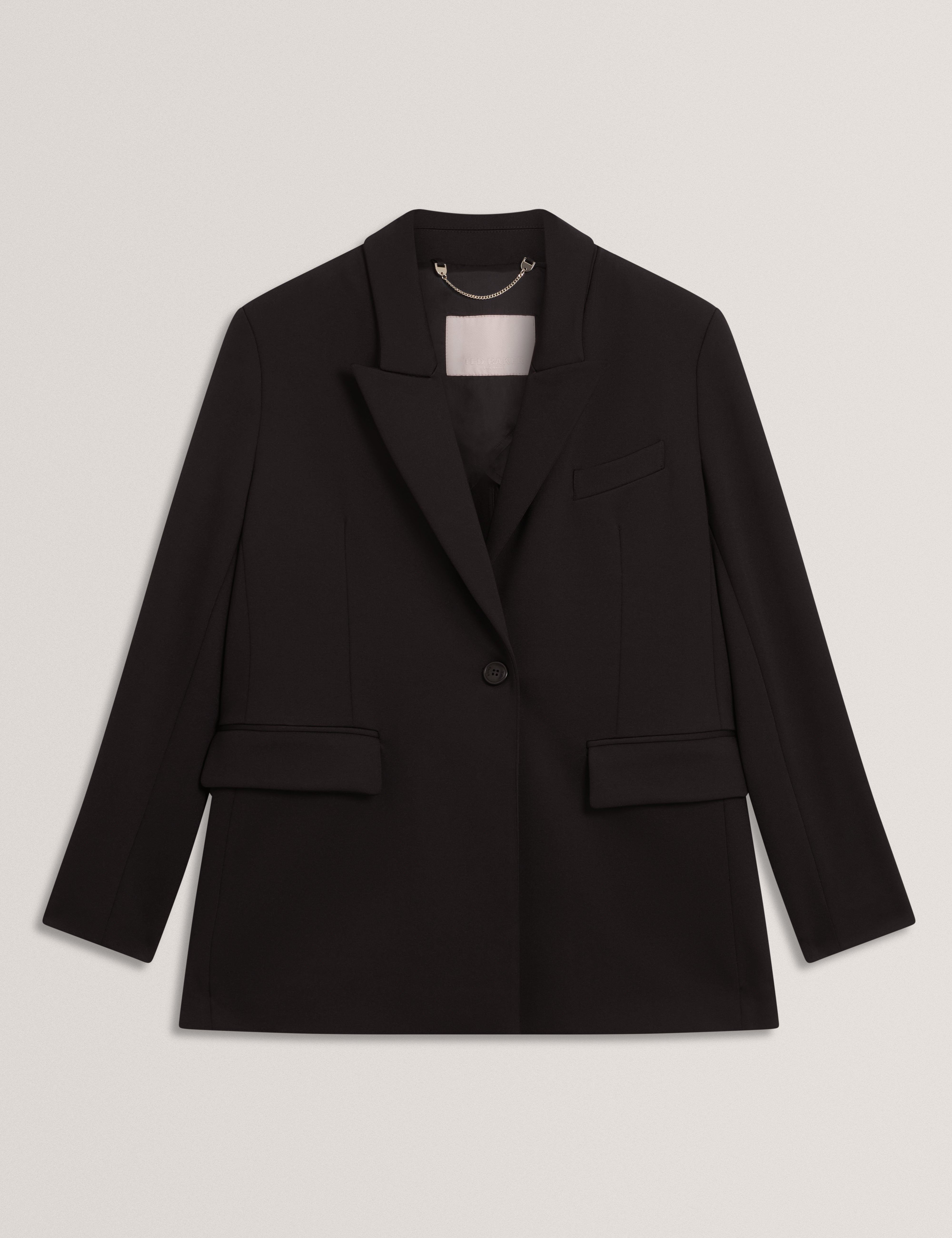 INDRI: Relaxed Tailored Ponte Blazer