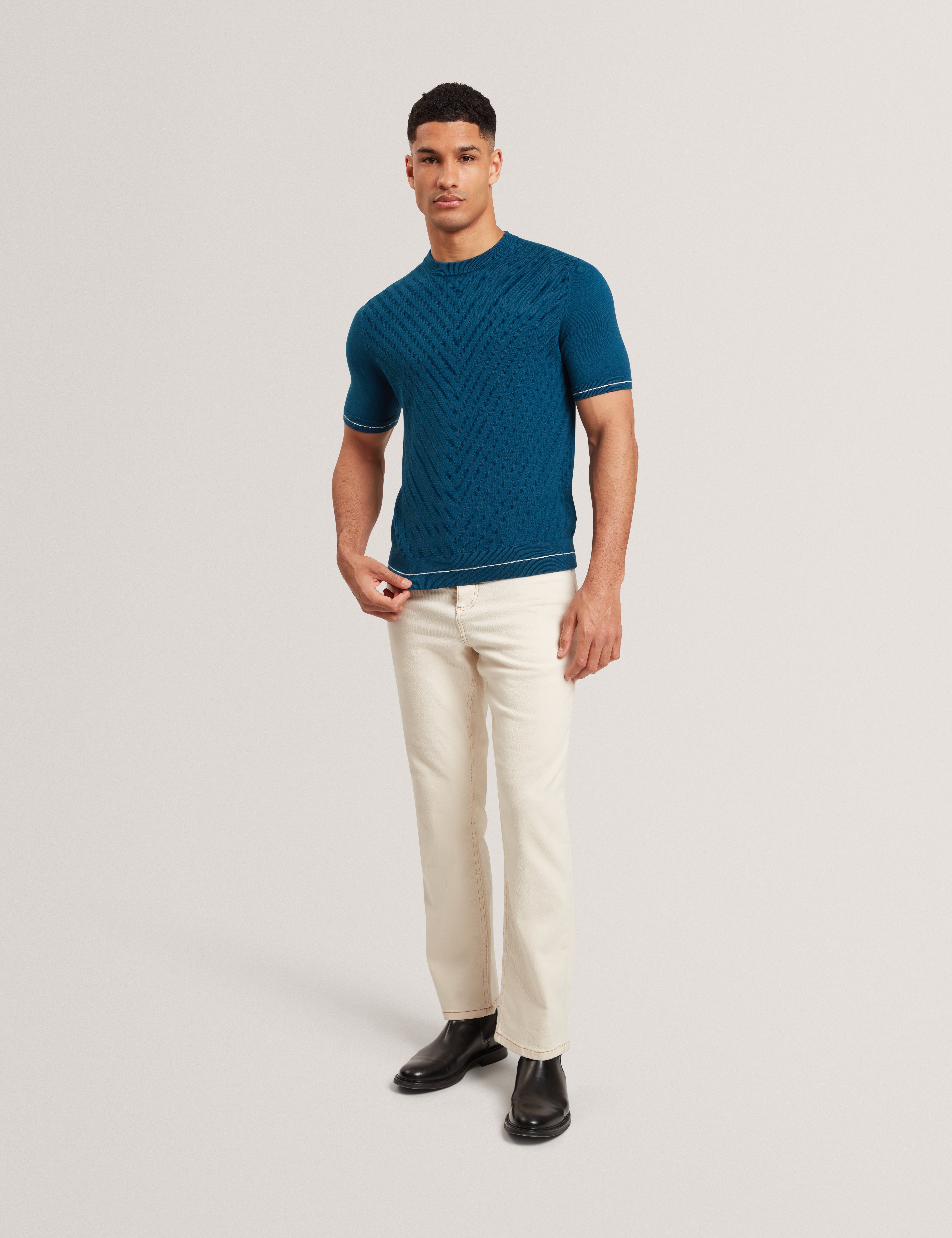 CANON: Chevron Stitch T-Shirt