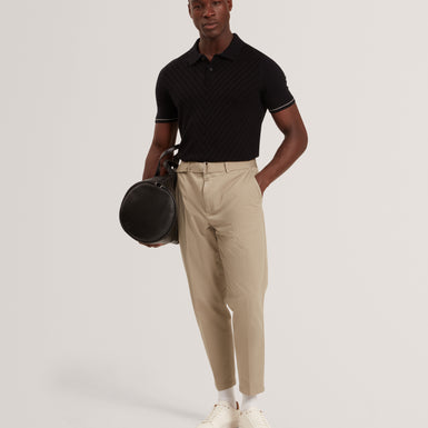 CHAPAL: Chevron Stitch Polo