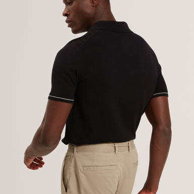 CHAPAL: Chevron Stitch Polo