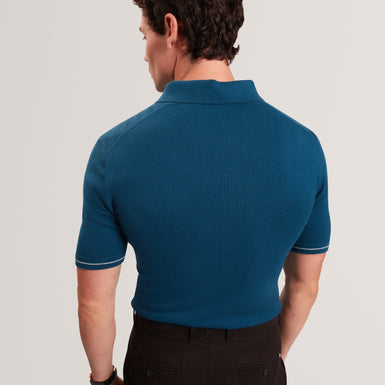 CHAPAL: Chevron Stitch Polo