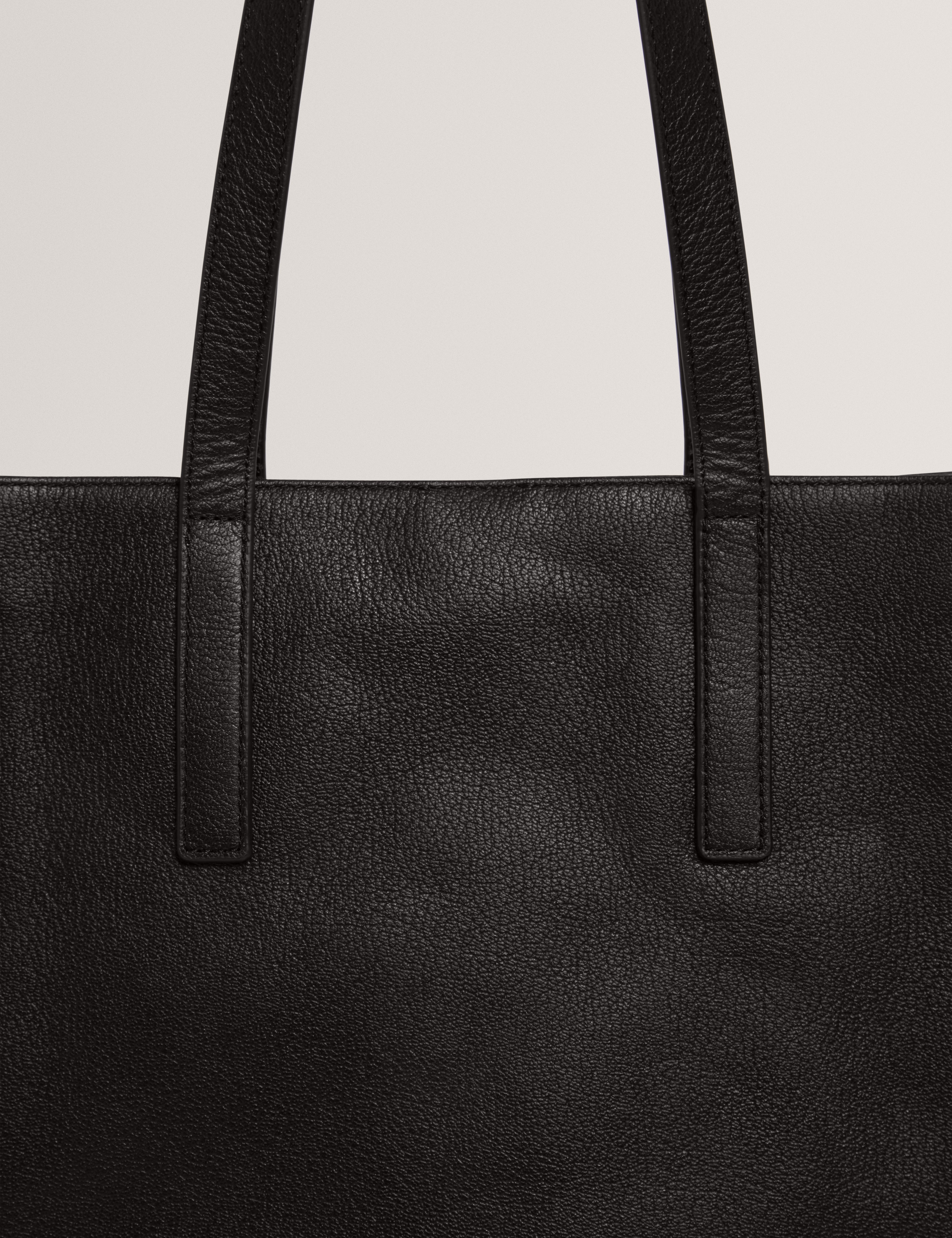 GRIFFIS: Leather North South Tote