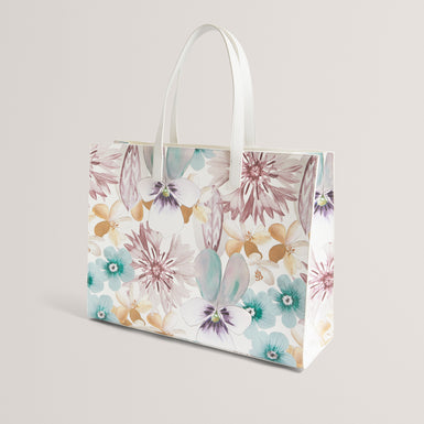 HALEEN: Petal Print Extra Large Icon Bag