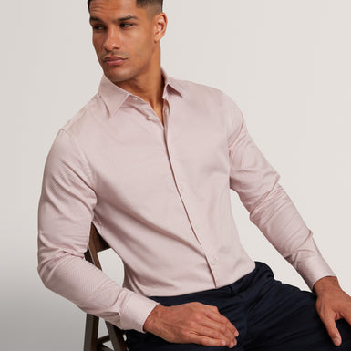 OLWENO: Slim Fit Geo Print Shirt