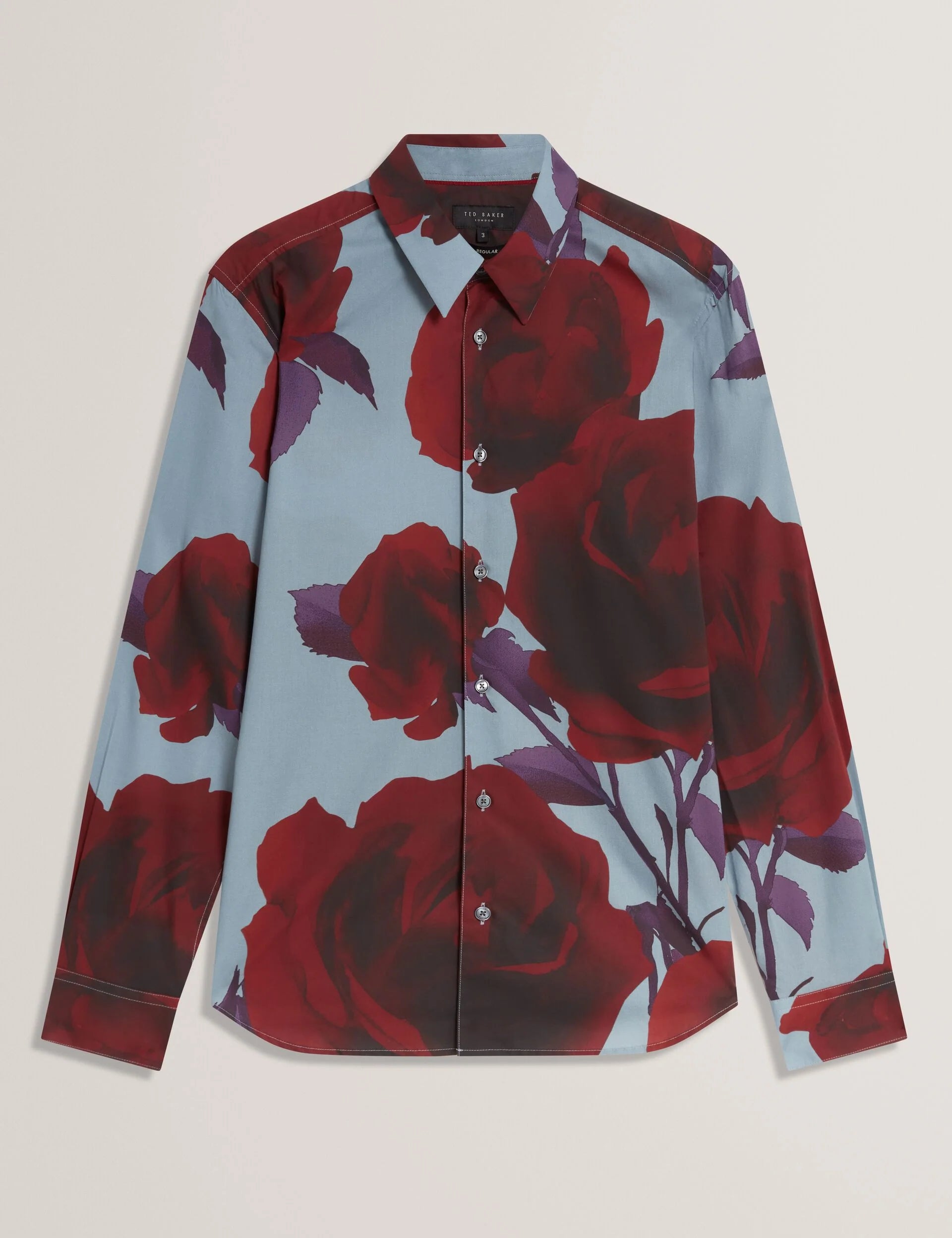 GIVIRA: Regular Fit Floral Print Shirt