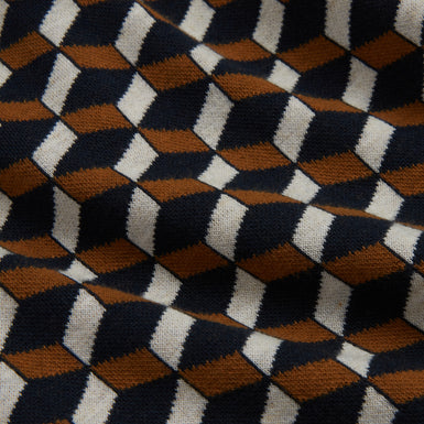 LIRIEN: Geo Jacquard Polo