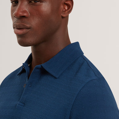 SERAPA: Square Stitch Polo
