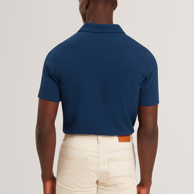 SERAPA: Square Stitch Polo