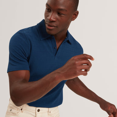 SERAPA: Square Stitch Polo