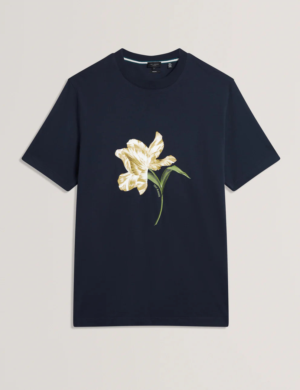 TALYSSA: Placement Floral T-Shirt