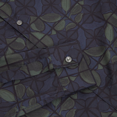 FRANKKN: LS Regular Fit Floral Check