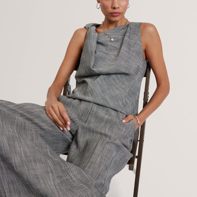 PEYAT: Tailored Wide Leg Trouser