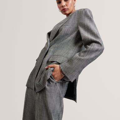 PEYAAN: Relaxed Longline Blazer