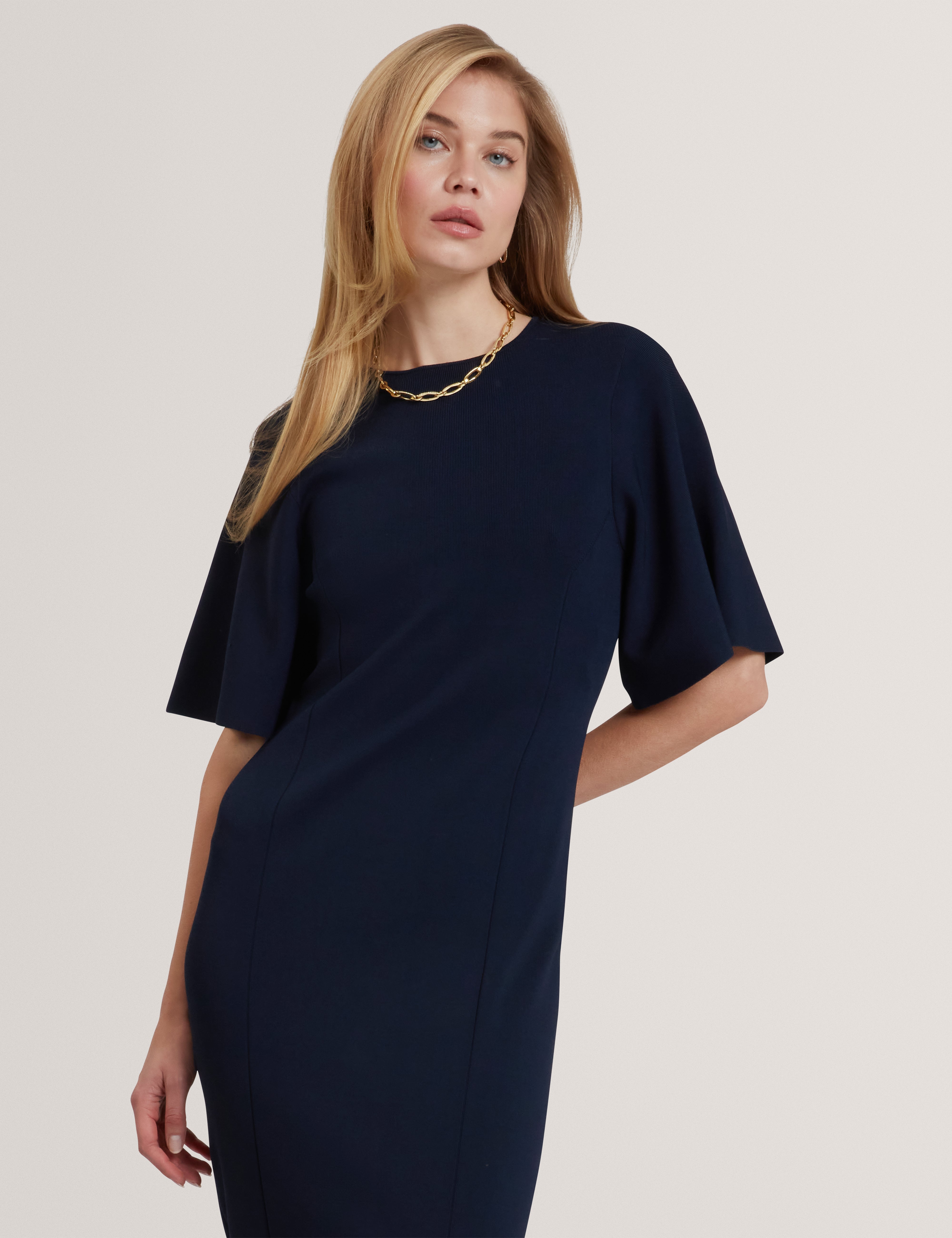 AEDNA: Bodycon Knit Dress