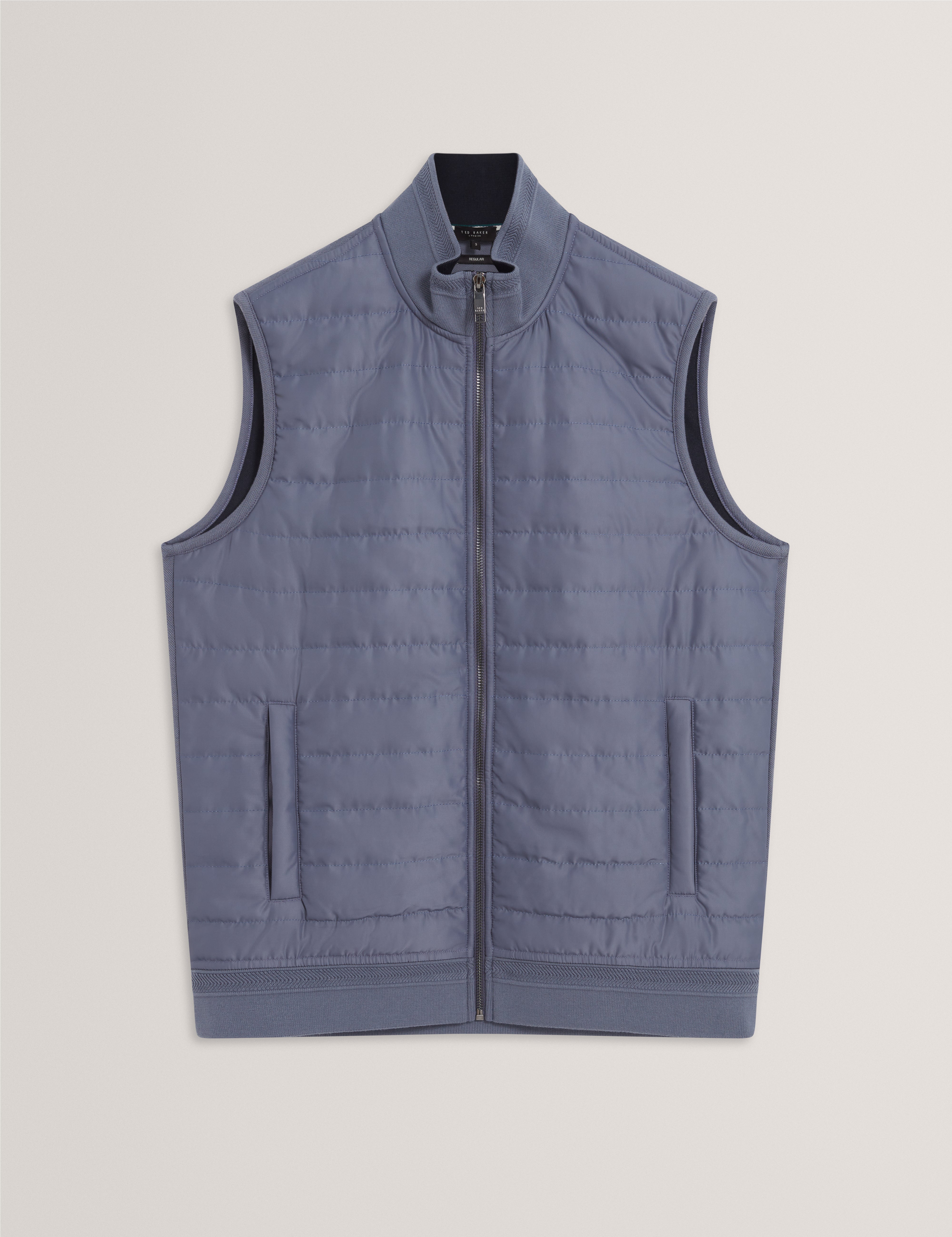 PAFAVOR: Regular Fit Quilted Gilet