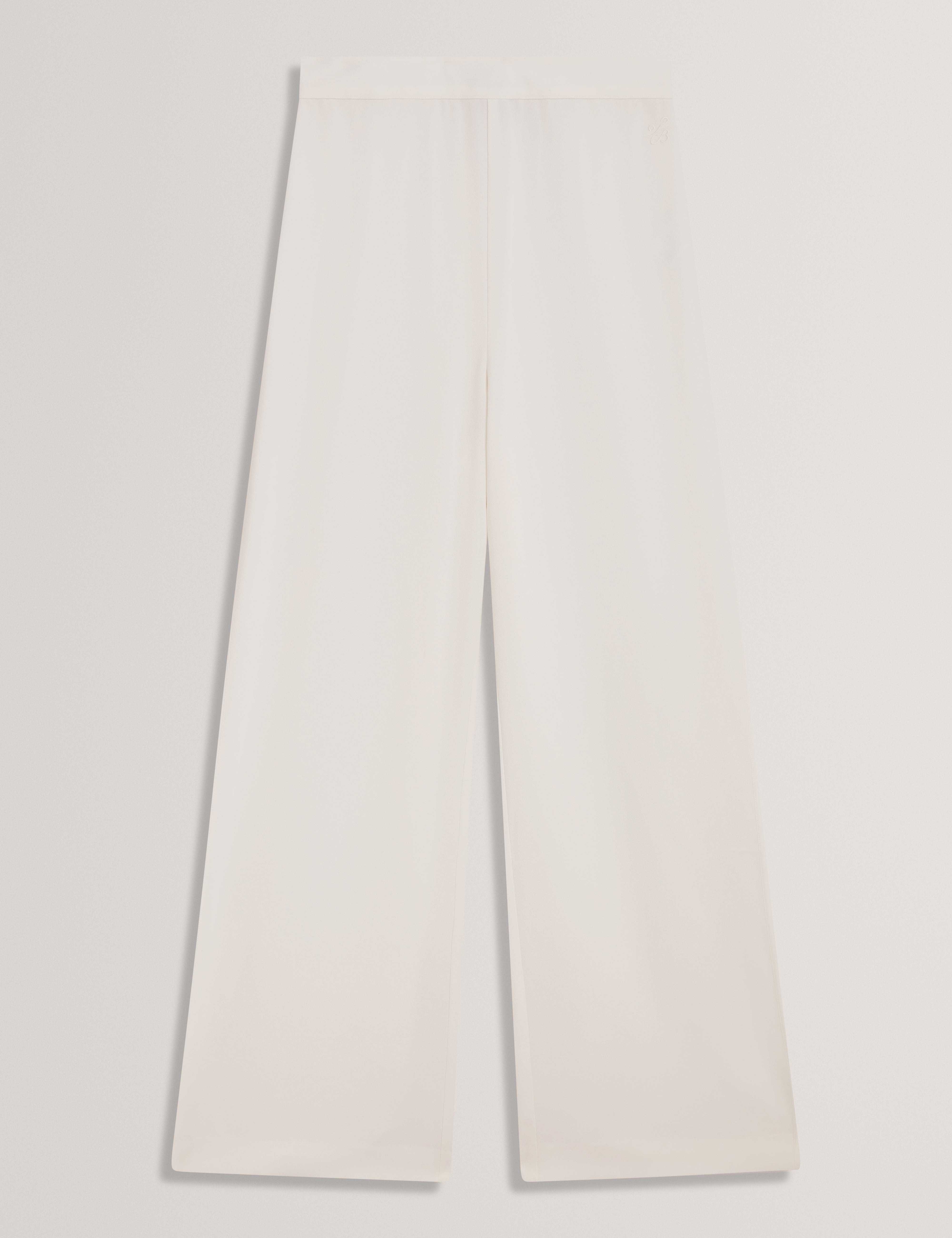 Women's GORJJA-Detail Wide Leg Crepe Trousers