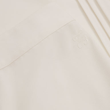 Women's GORJJA-Detail Wide Leg Crepe Trousers