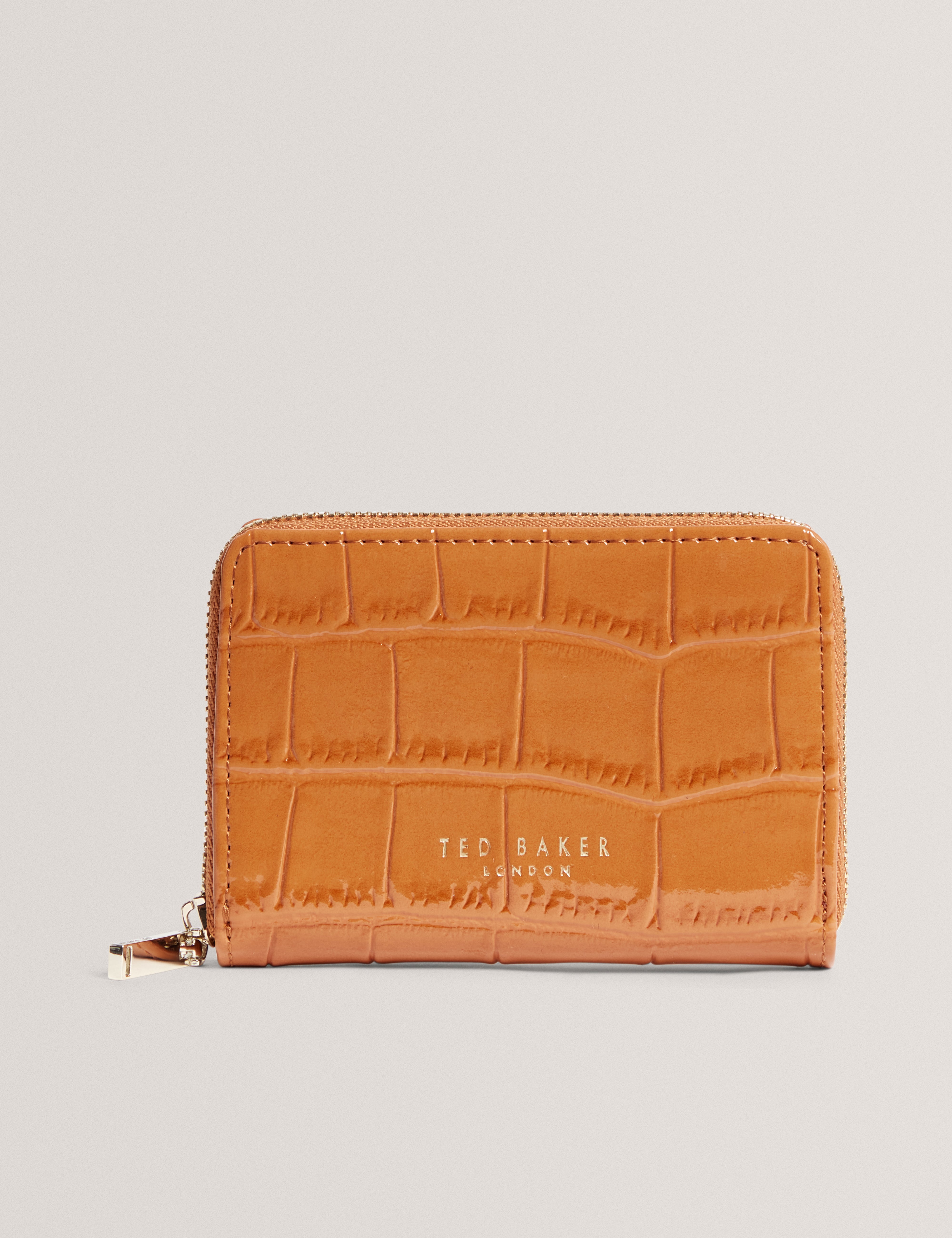 Women's VARLEE-Croc Effect Small Zip Around Wallet