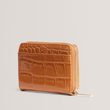 Women's VARLEE-Croc Effect Small Zip Around Wallet