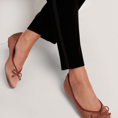 SALIIY: Satin Ballet Flat