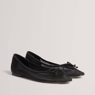 MERRISA: Mesh Ballet Flat