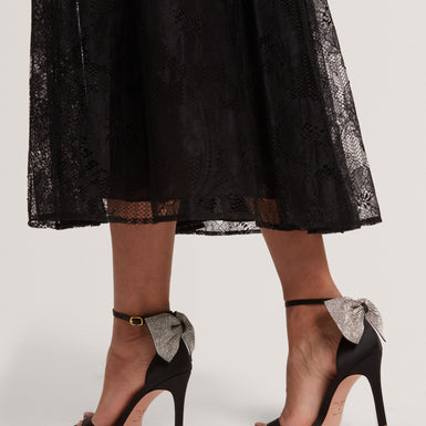 CRIISSY: Embellished Bow Detail Sandal