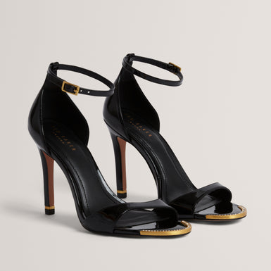HELLIY: Leather Heeled Sandal
