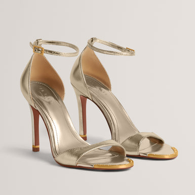 HELLIY: Leather Heeled Sandal