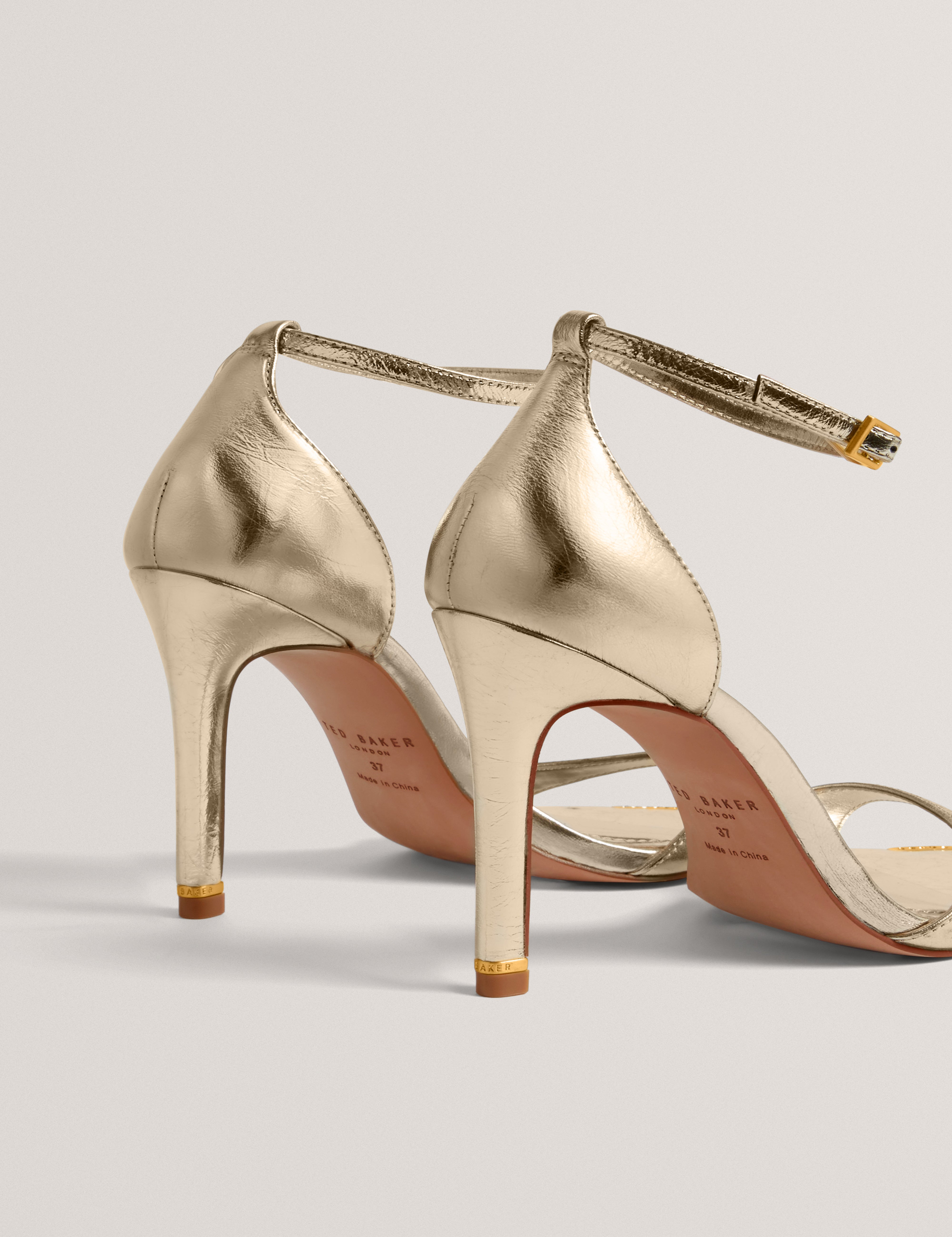 HELLIY: Leather Heeled Sandal