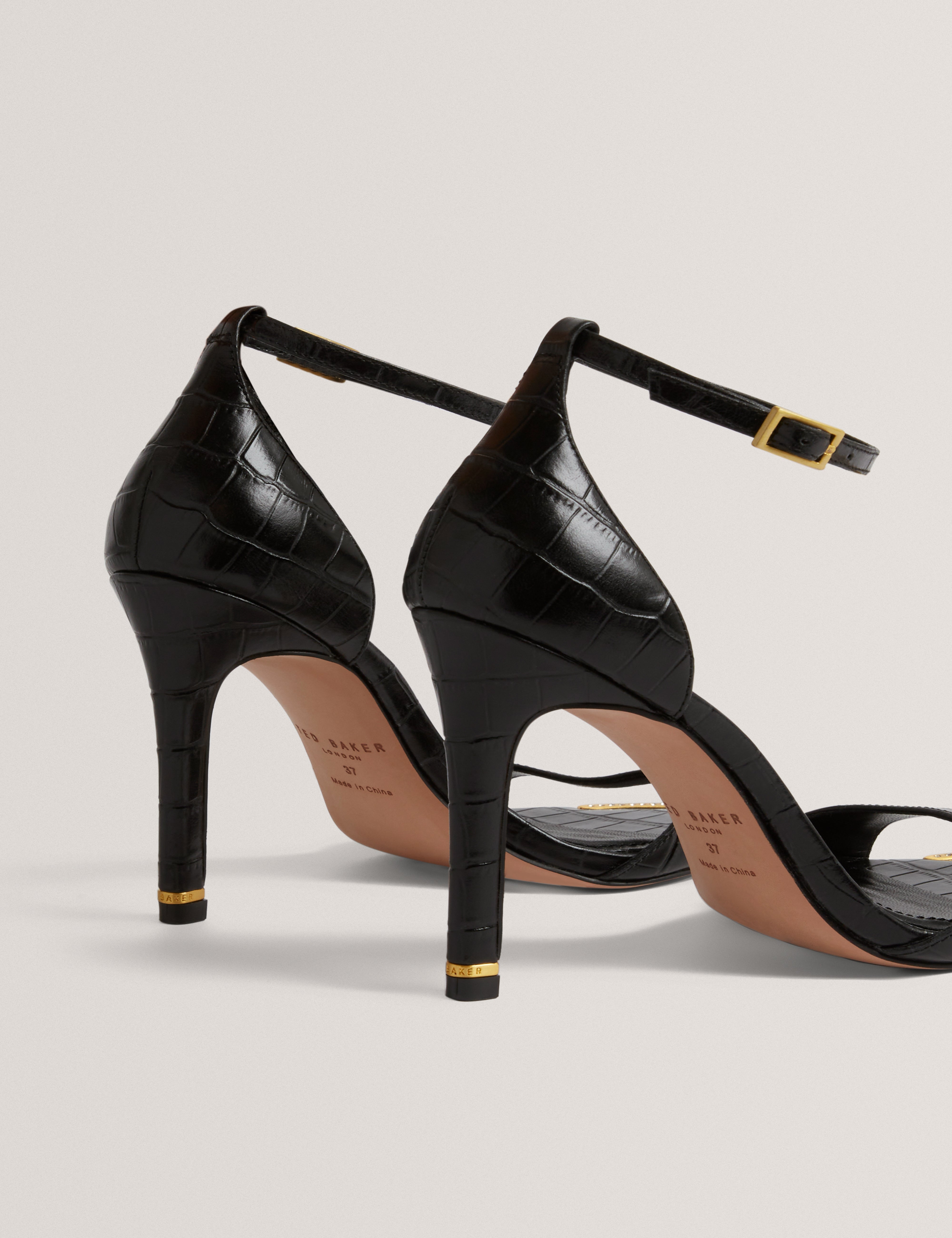 HELLIY: Leather Heeled Sandal