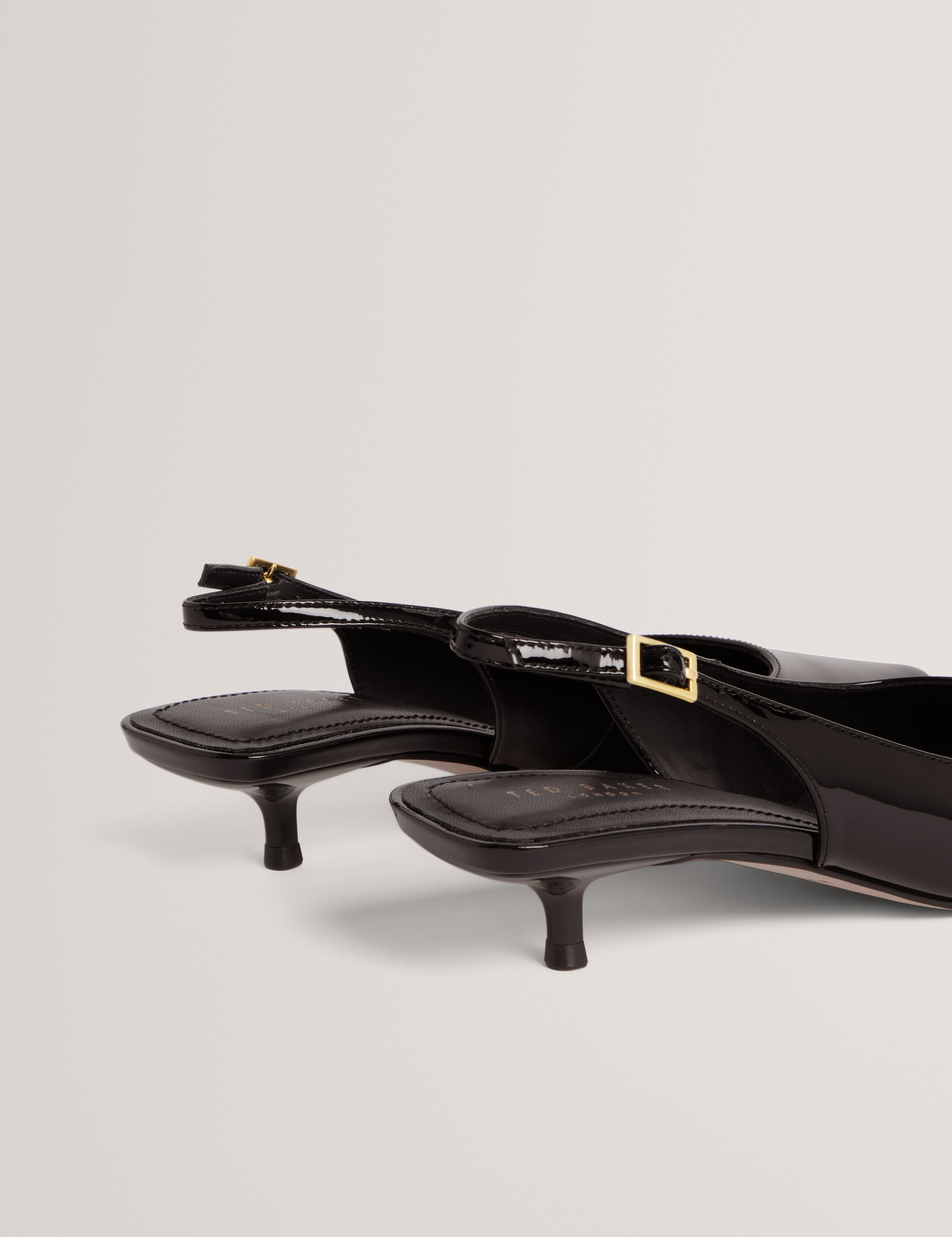 KITIY: Sling Back Kitten Heel