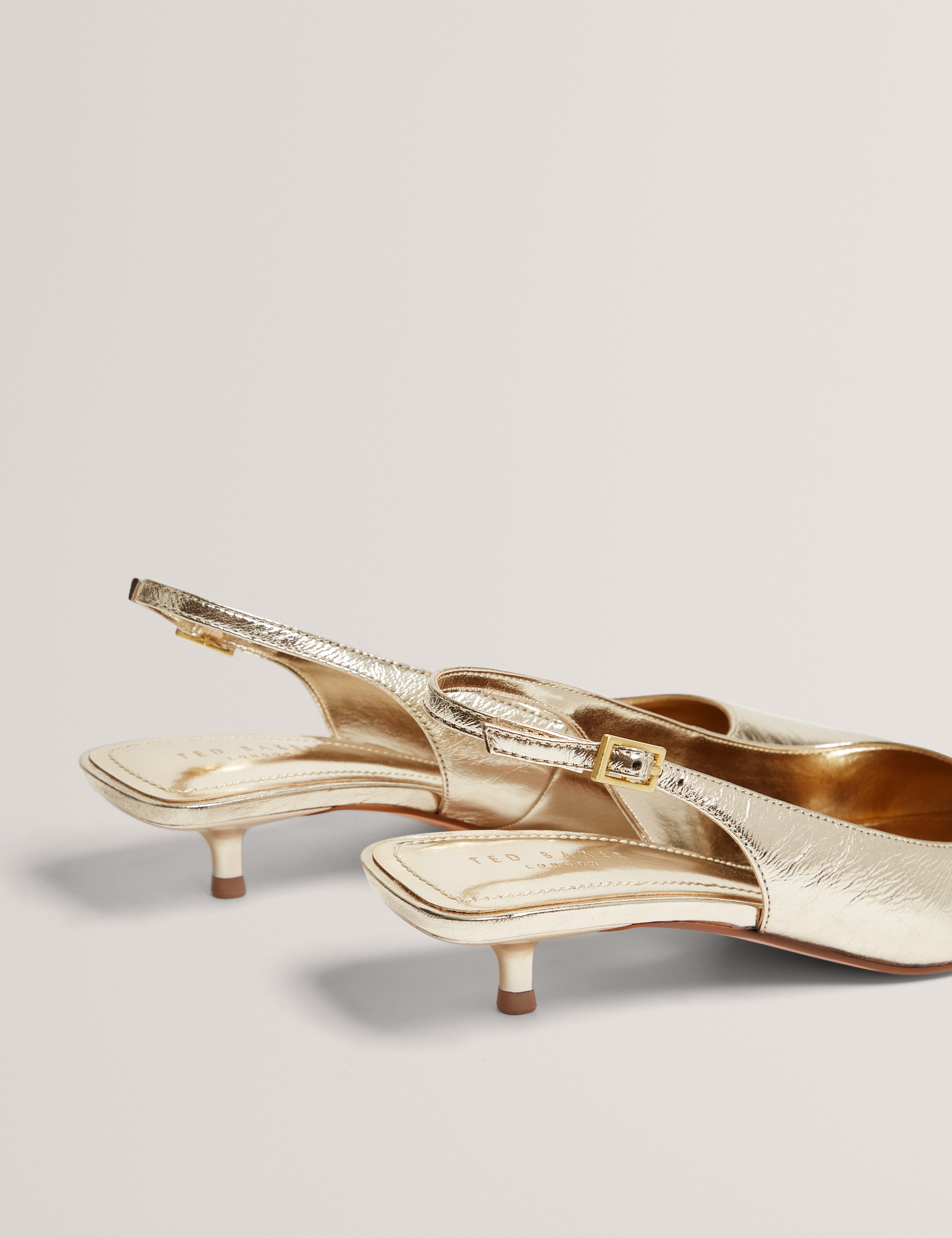 KITIY: Sling Back Kitten Heel