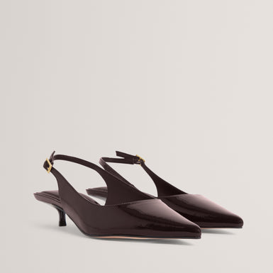 KITIY: Sling Back Kitten Heel