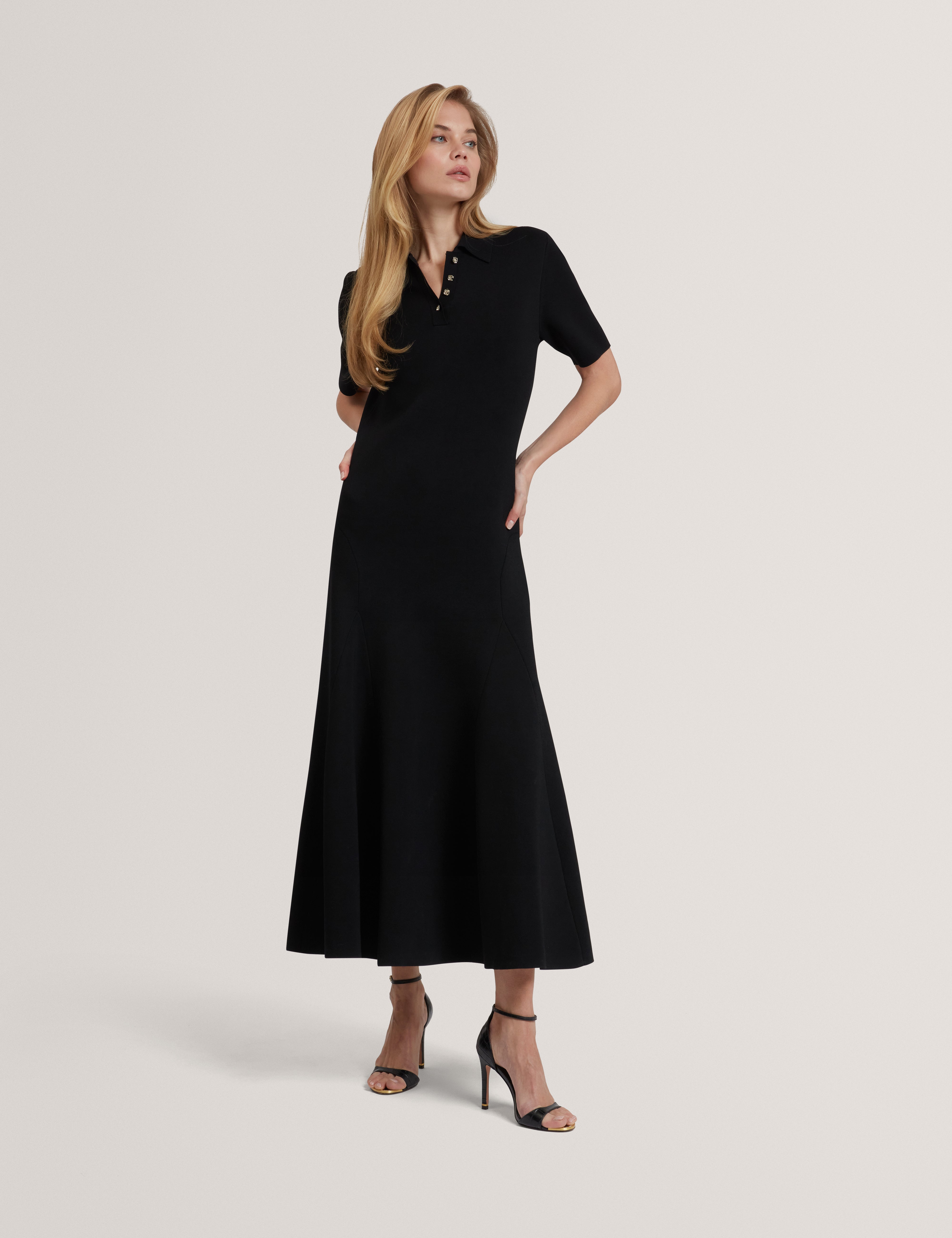 Women's RONYAA: Polo Midi Dress