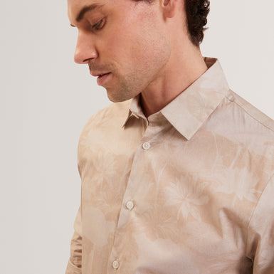 OCANIA: Ls Tonal Floral Print
