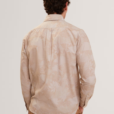 OCANIA: Ls Tonal Floral Print