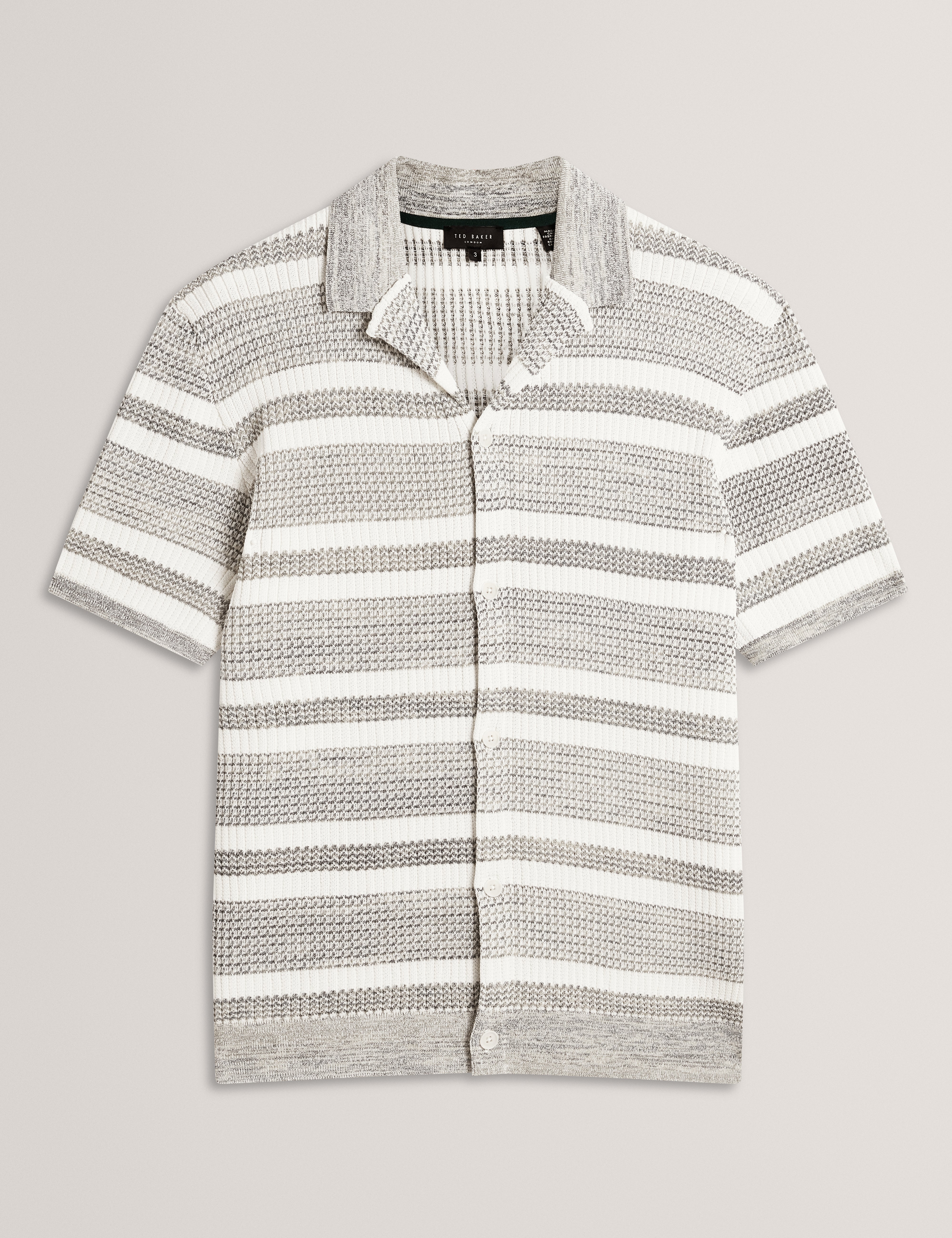 FLACKS: Ss Relaxed Fit Stripe Shirt