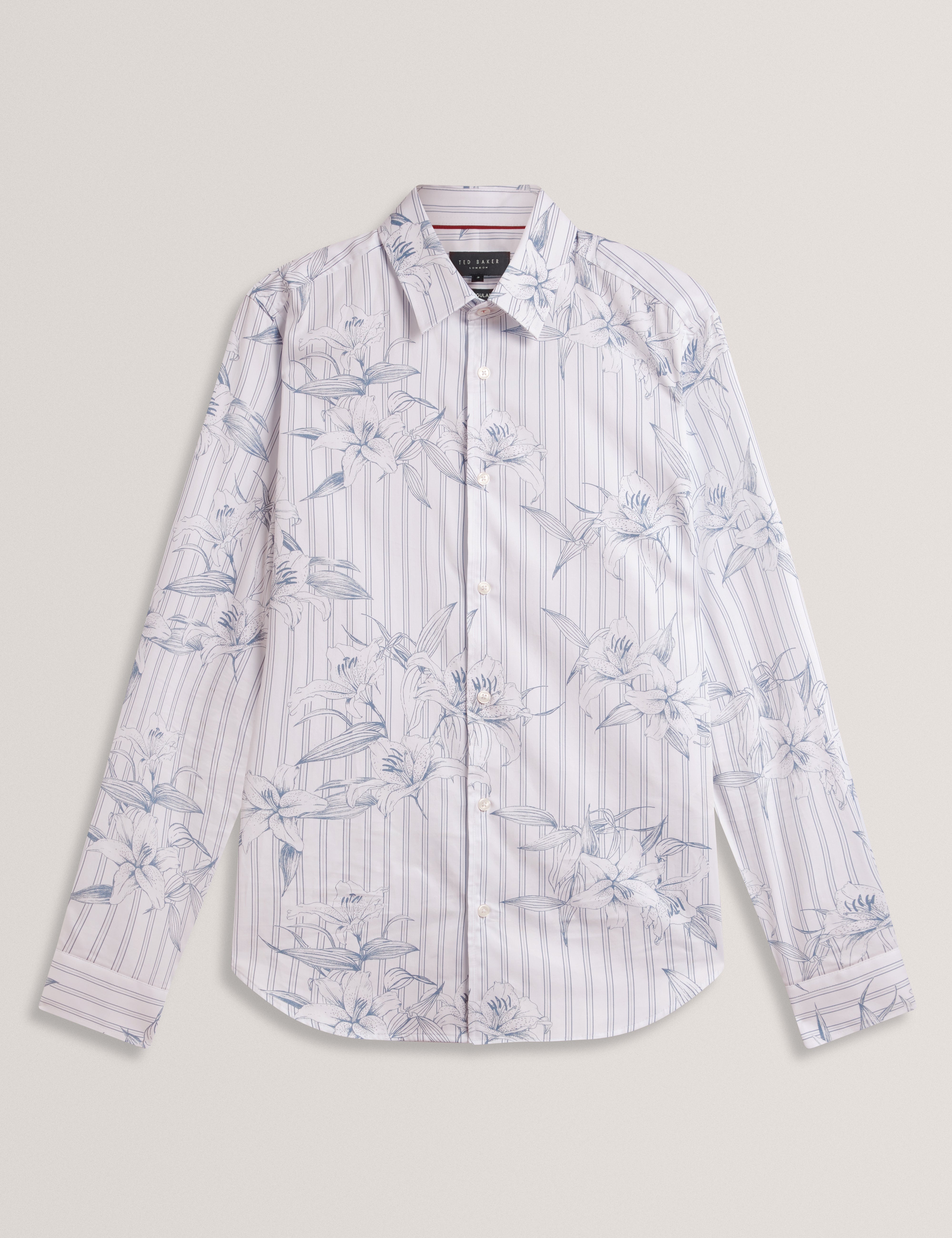 CIPHER: Ls Stripe Floral