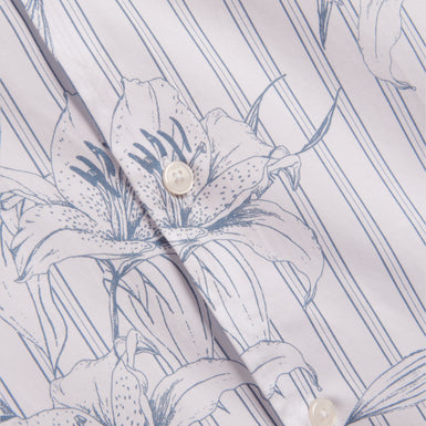 CIPHER: Ls Stripe Floral