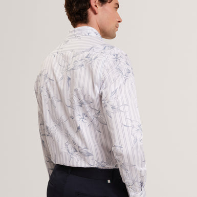 CIPHER: Ls Stripe Floral
