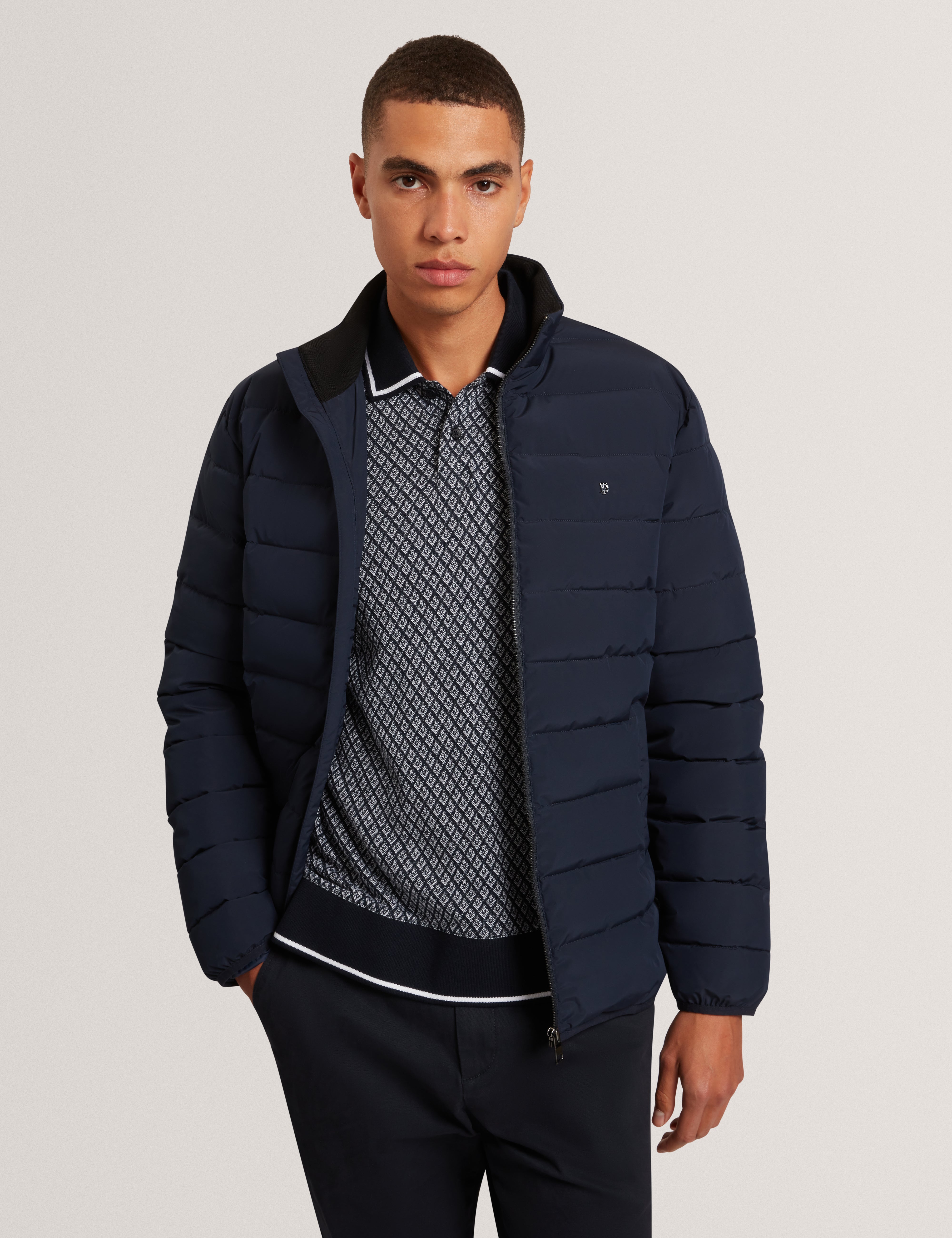 LAUGAR: Quilted Lightweight Jacket