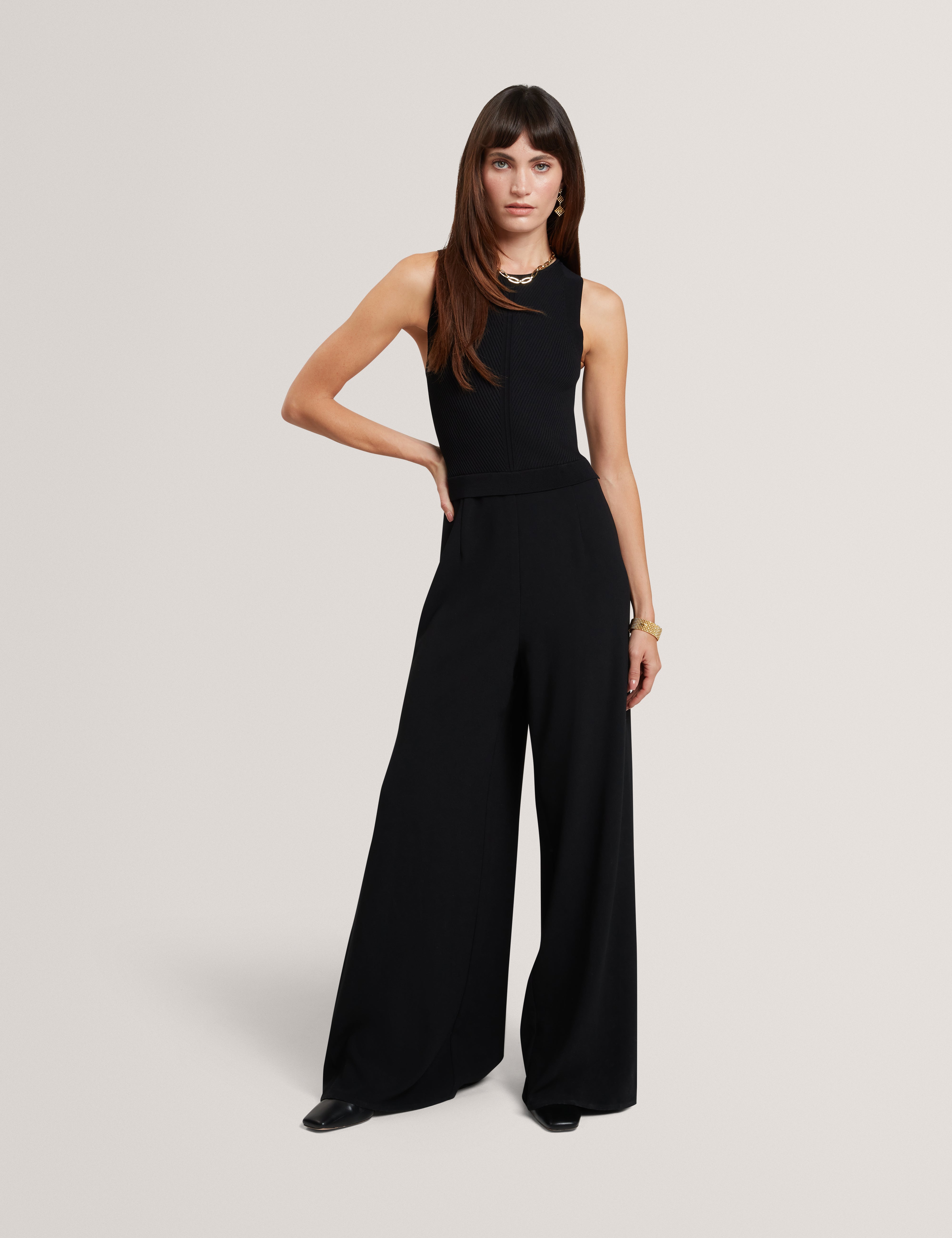 TOVELI: Bodice Racer Back Jumpsuit