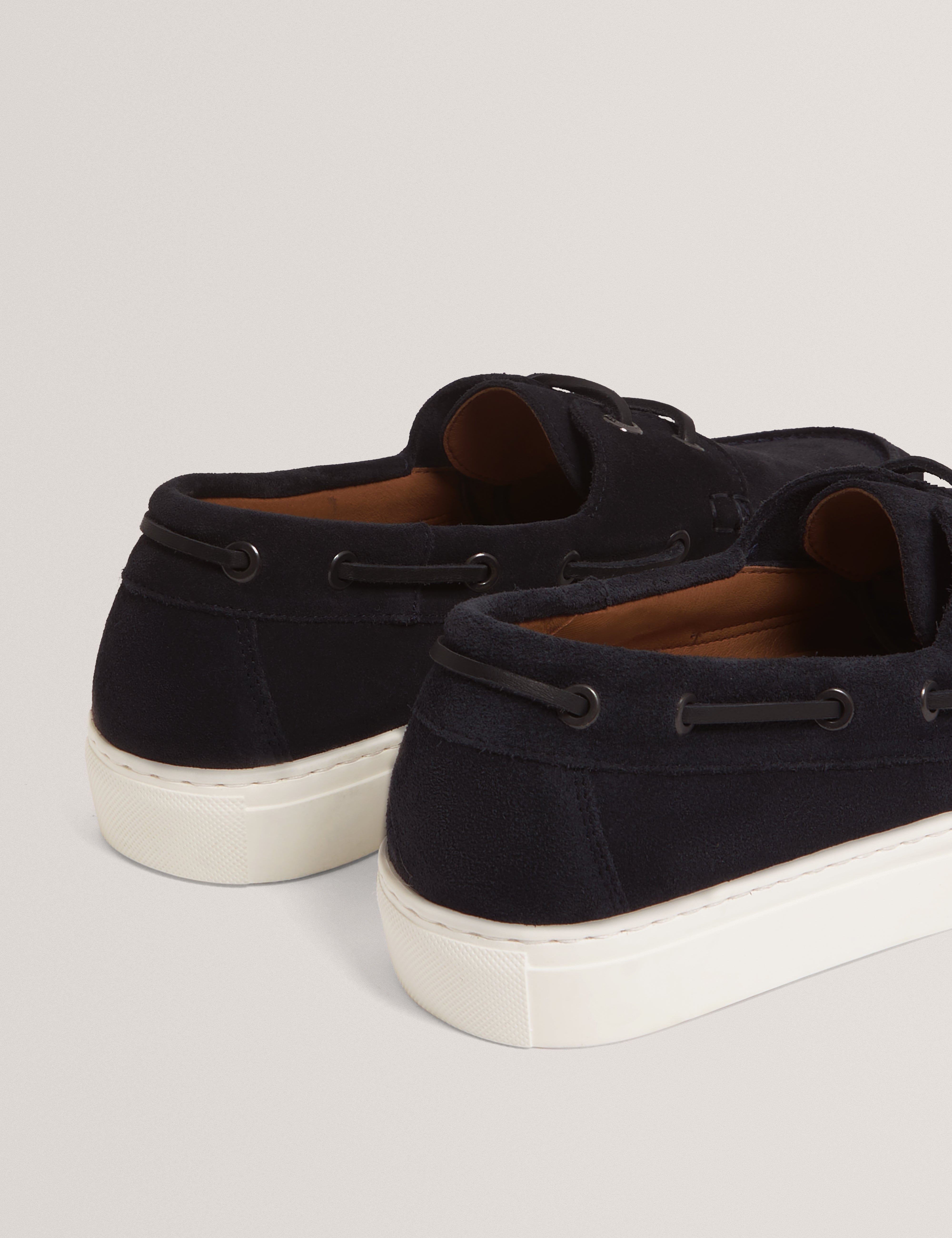 BOUDEN: Suede Boat Shoe