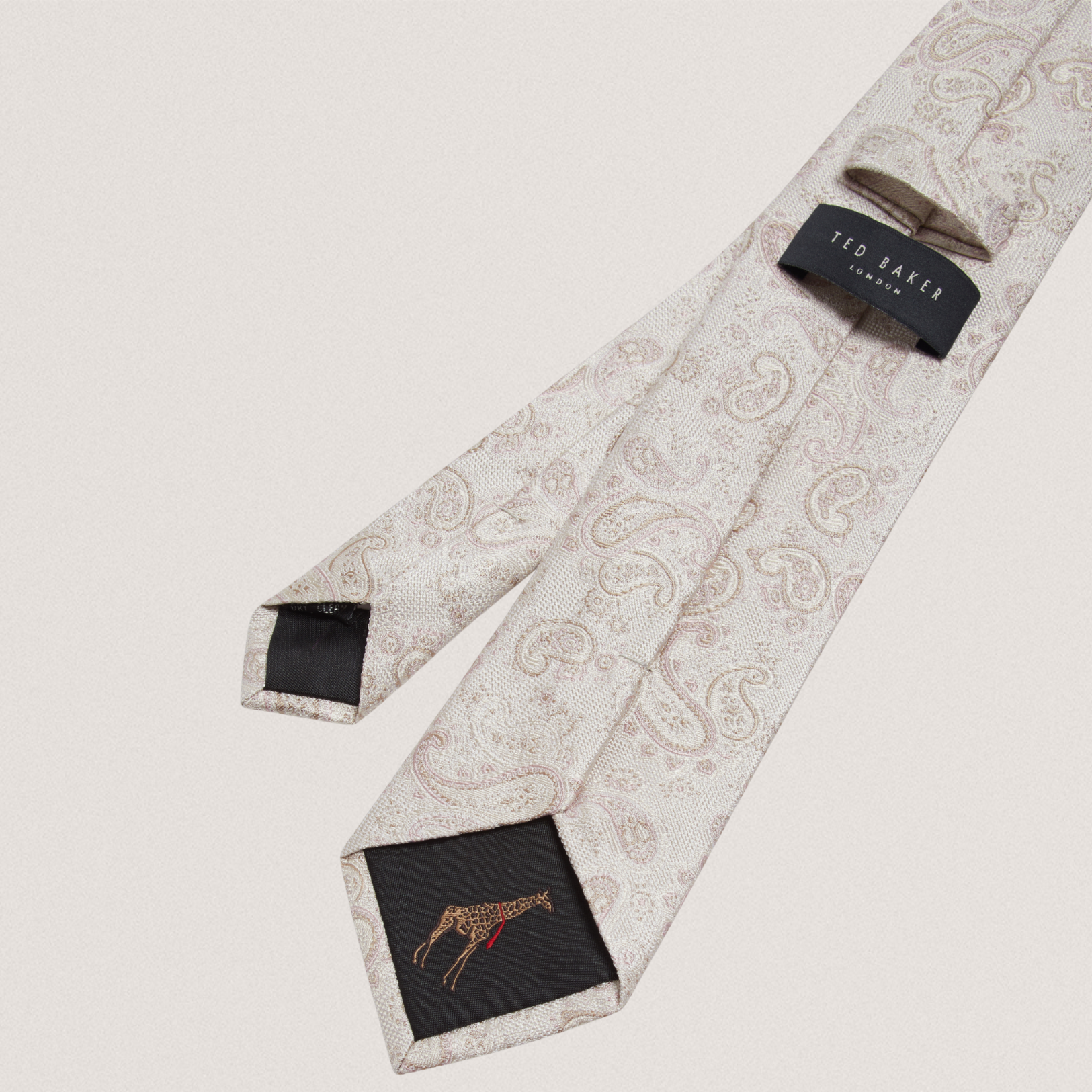 CASSINO: Jacquard Paisley Silk Tie