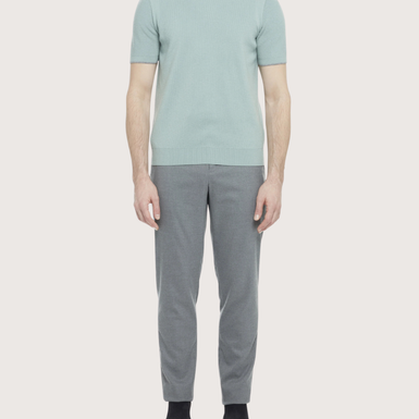 VOISIN: SS Mixed Ribbed T-Shirt