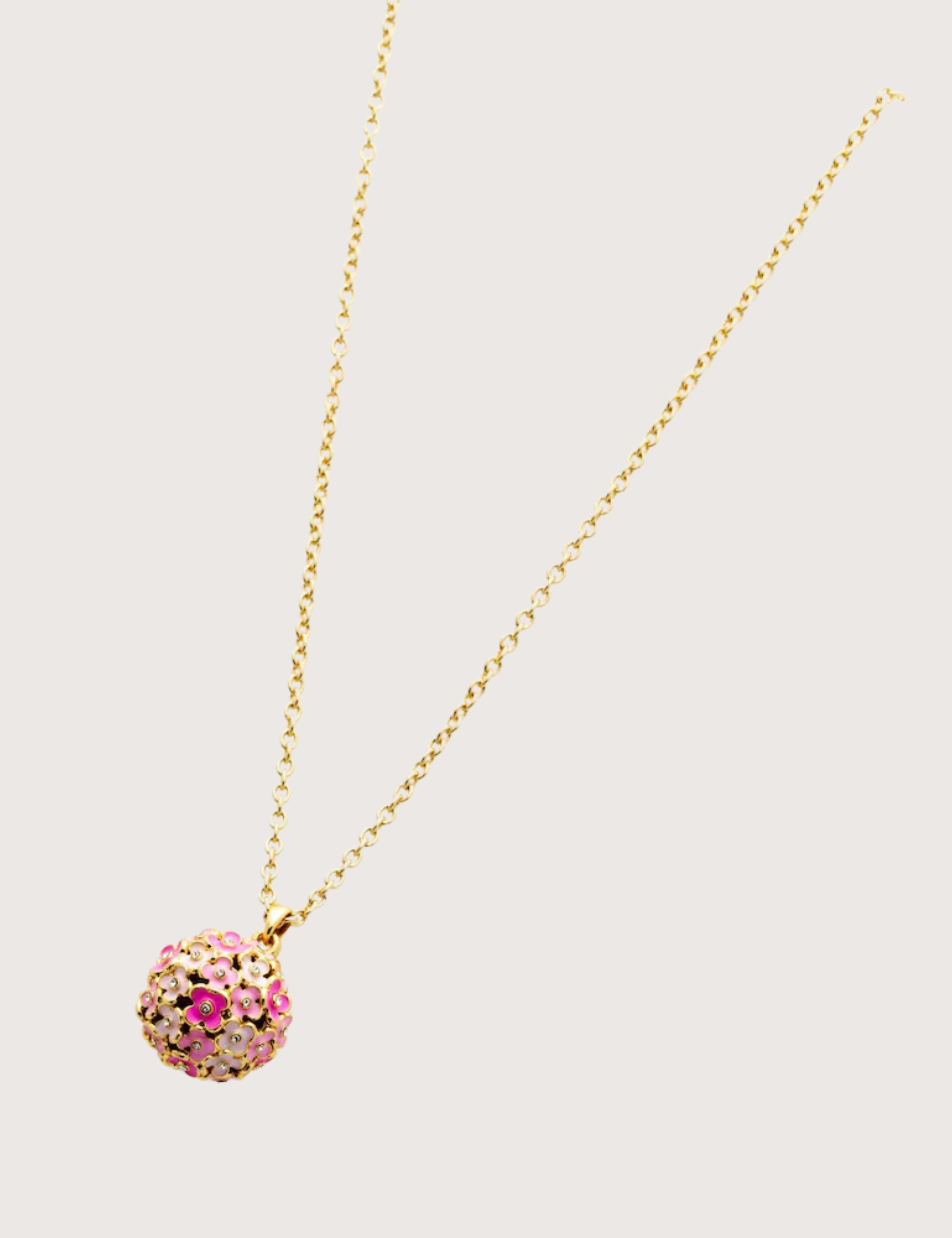 BONBON: Bouquet Ball Pendant Necklace