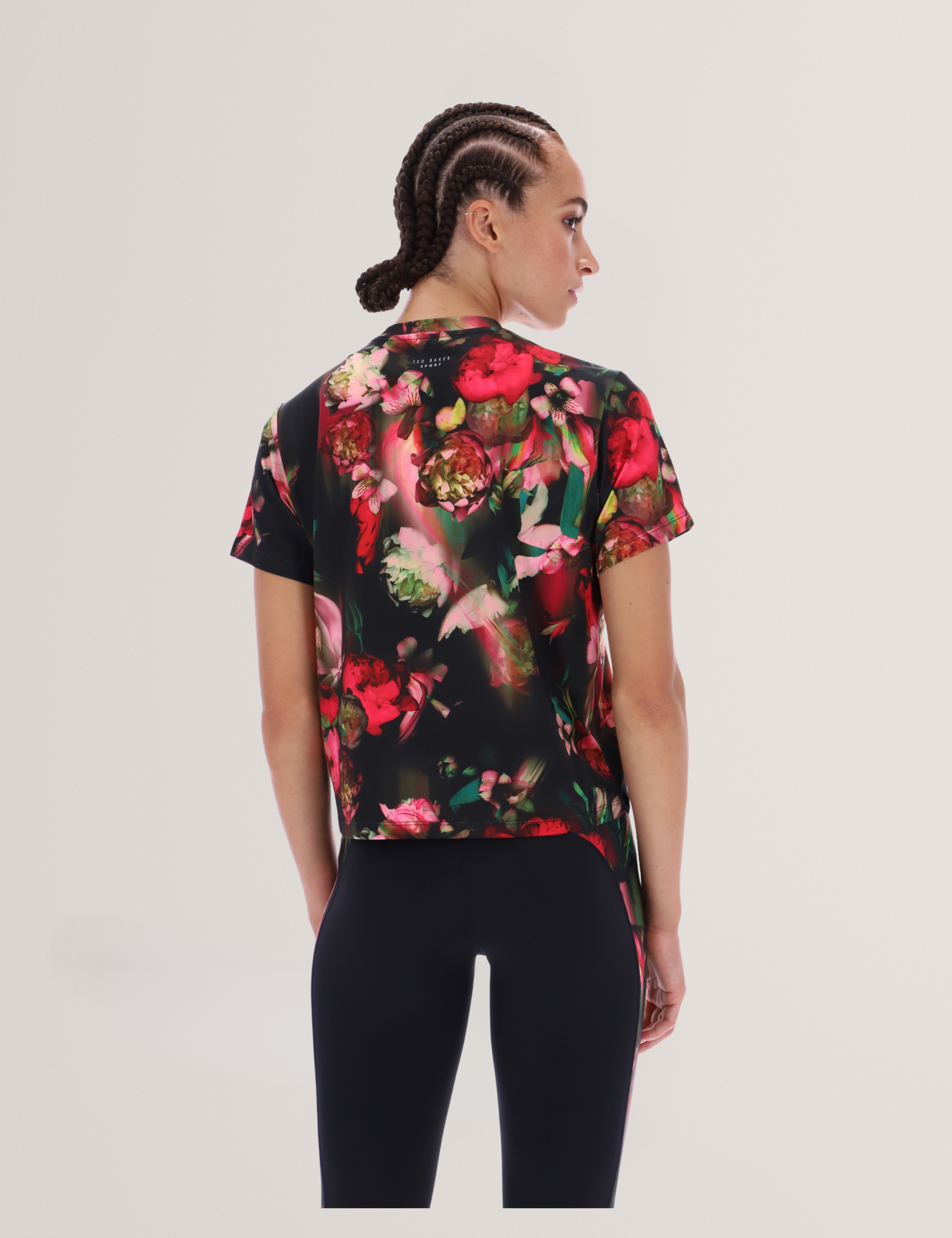 ELSIE: Floral Aeroflow T-Shirt