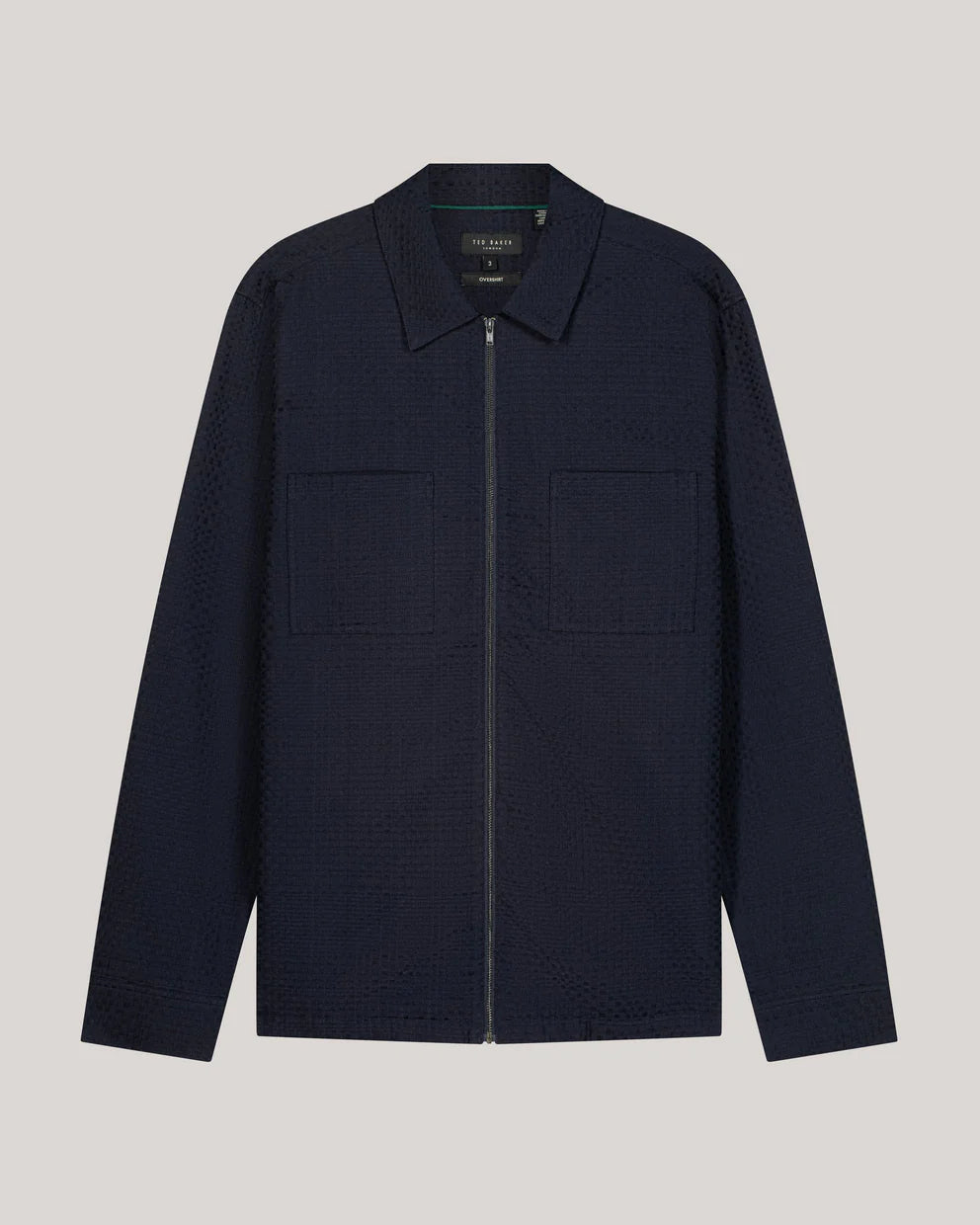 Mens KAILINS Zip Thru Overshirt