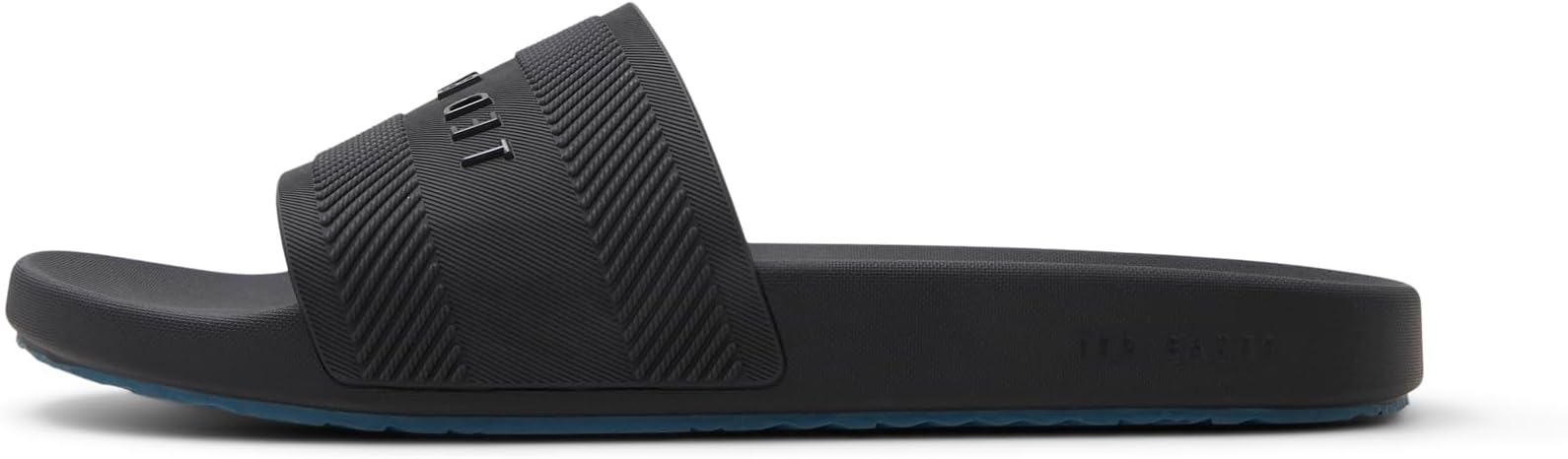 Men's SEENEN-Rubber Pool Slide Black